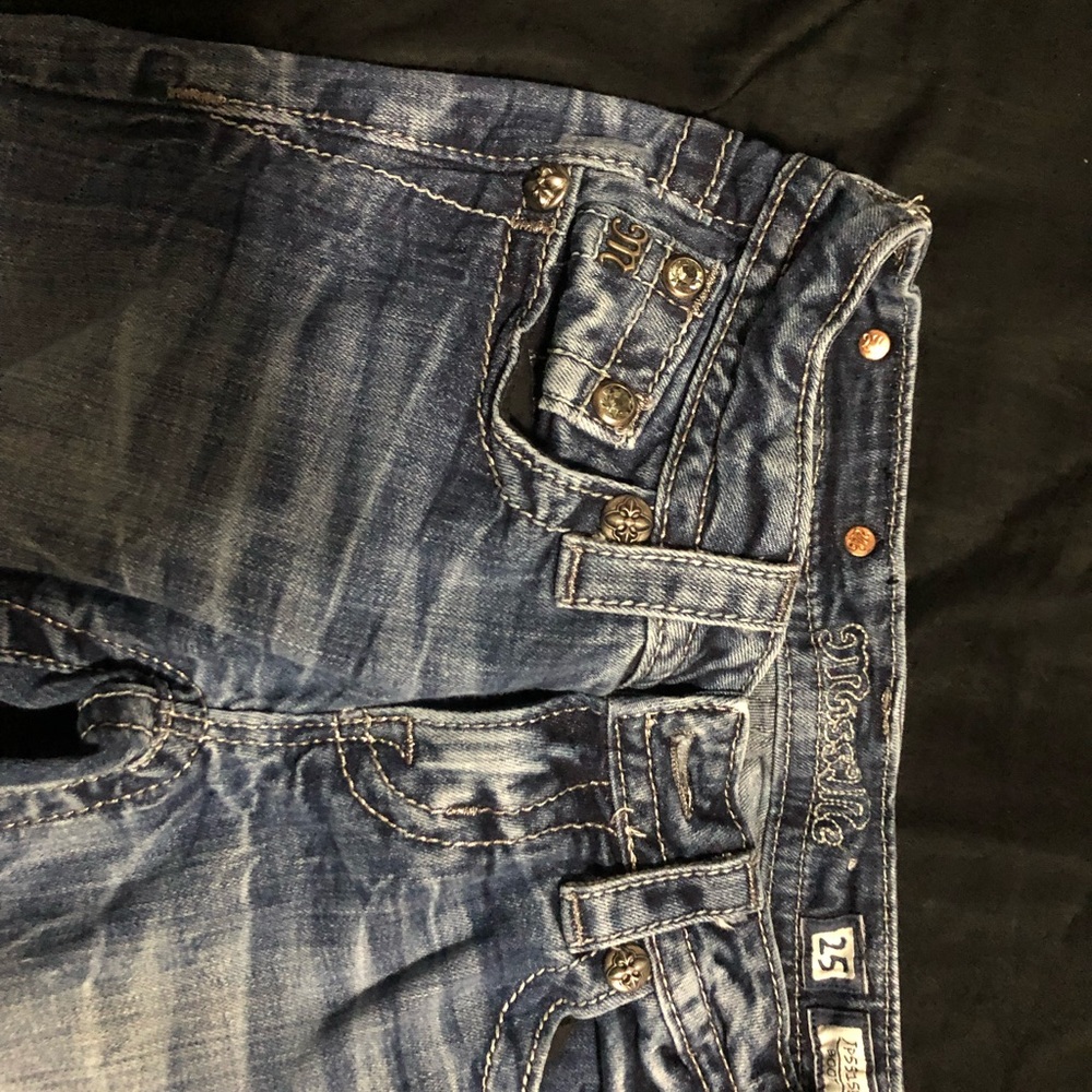 Miss me jeans with wing detail